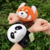 26cm Lovely Animal Wrap Wristband Bracelet Panda Raccoon Plush Hand Ring Wristband Kids Toys Creative Gift Cute Decor