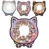Macaron Color Morandi-colored Cat-shaped Puzzle 135-piece Animal Cats Decorative Cut Cat Pieces
