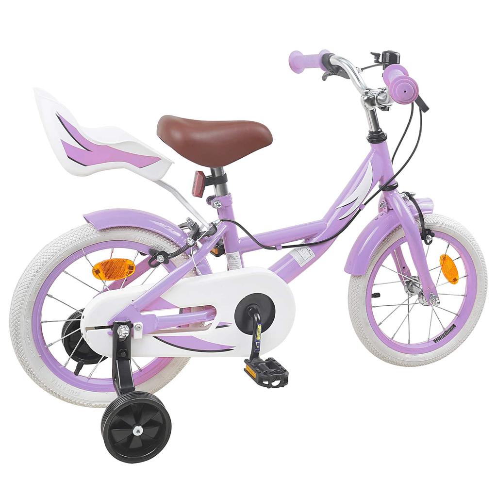 Kids Bicycle 12 Inch for Ages 2 4 Purple