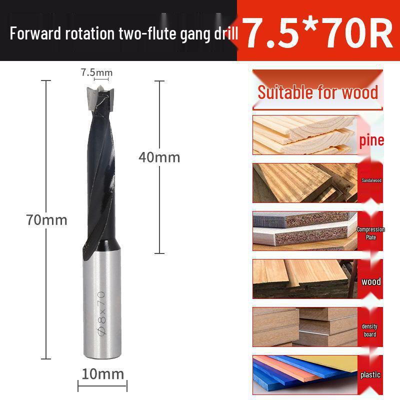 12 мм Фрезерная фреза для сверления боковых отверстий по дереву, пробойник для отверстий