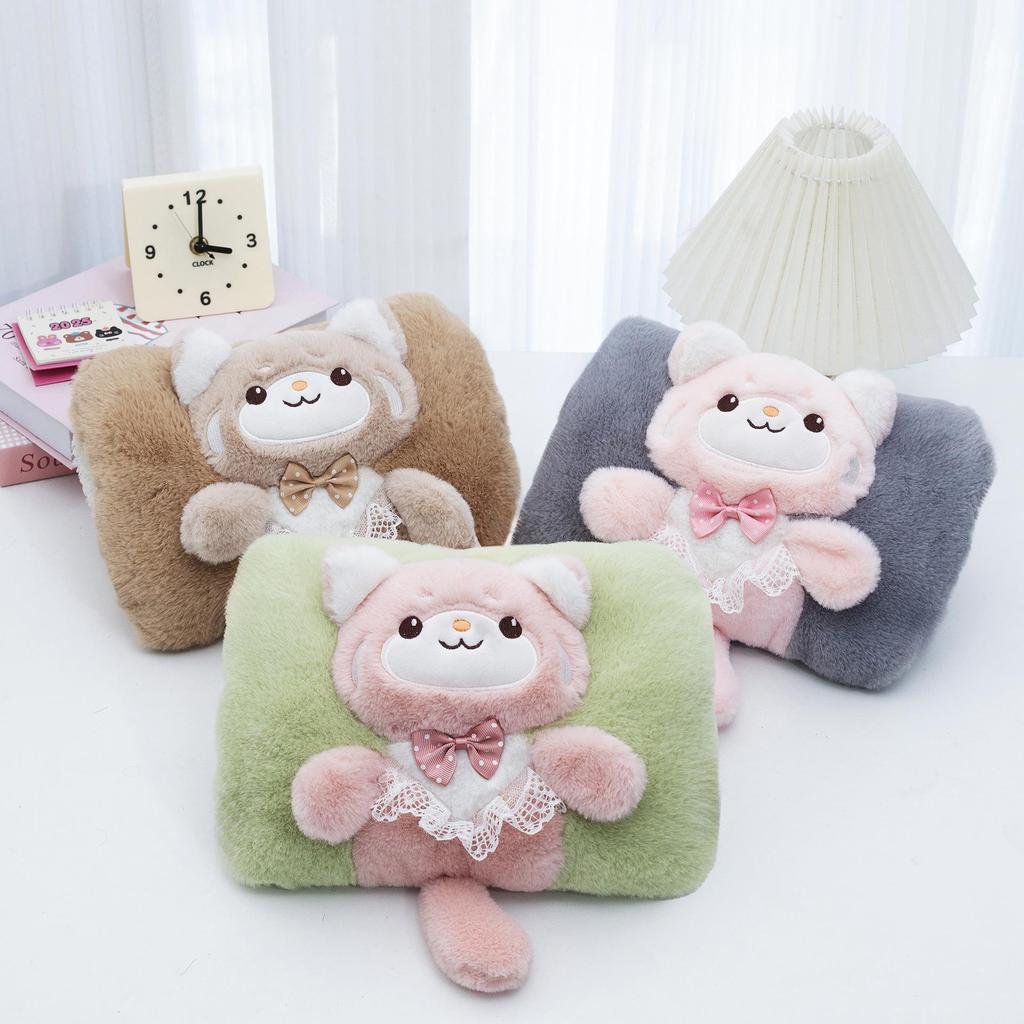 Автоматическая электрическая плюшевая мультяшная грелка для рук с безопасным отключением