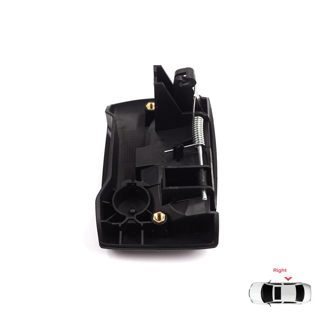 EDP1558-2 Right Side Sliding Door Exterior Opener Handle Black for Renault Kangoo KC Express FC Nissan Kubistar MK1 X76 8200107372