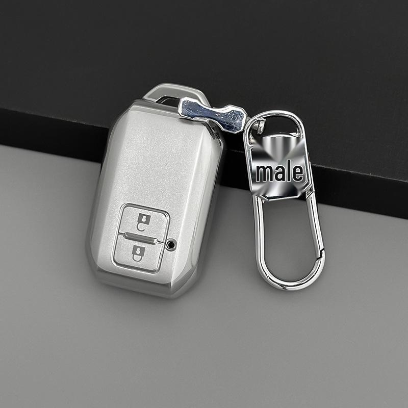 Мягкий резиновый чехол для ключа с золотой окантовкой для Suzuki Jimny