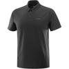 Trackline Soft Comfortable Breathable Short Sleeve Polo Shirt Men Tops Black C24394