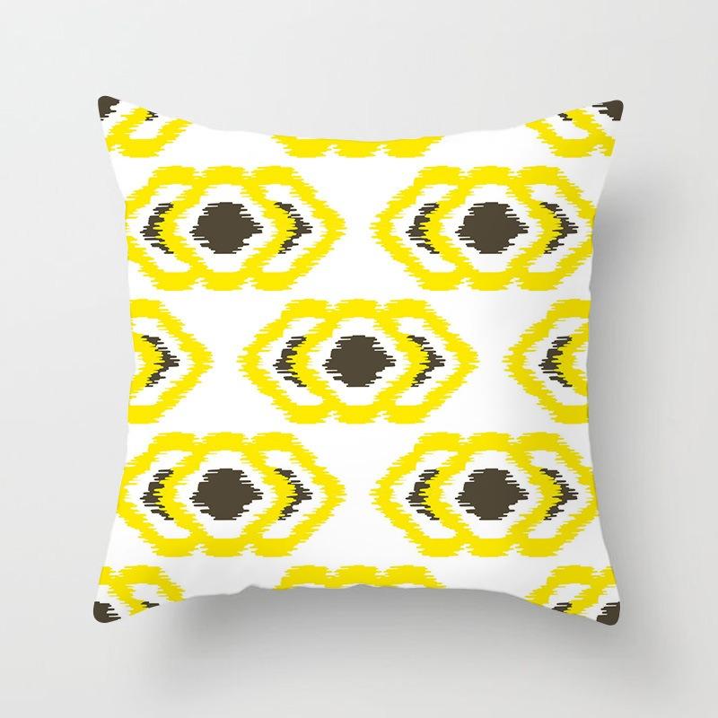 Роскошный домашний декор Чехол для подушки, офисный диван Чехол для подушки, простой фейерверк, геометрический узор Чехол для подушки