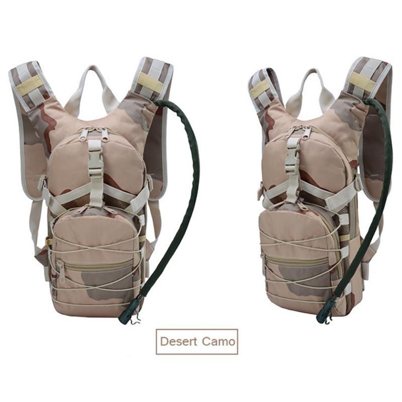 3L Running Water Bag Hiking Hydration Backpack Military Camel Rucksack for Camping Outdoor Fishing Cycling Water Pouch