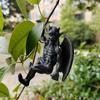 Yousheng Gothic Gargoyle Fence Hanger Resin Dragon Winged Gargoyle Ornament Climbing Gargoyle Figurine for Garden Wall Porch Railings And Decoration