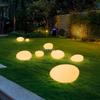 Solar-Powered Glow-in-the-Dark Pebble Lights for Outdoor Garden Landscaping