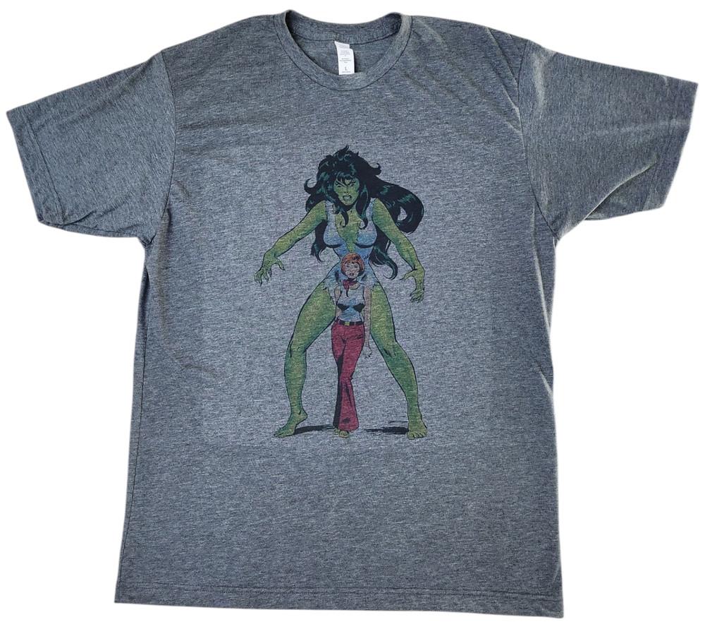 She hulk graphic t shirt comic style superhero unisex soft tee Unisex T-Shirt