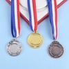 5,2 см Золотая/Серебряная/Бронзовая Медаль Наградные Медали с Лентой для Ношения на Шее Награды за Класс Конкурсные Награды для Соревнований Вечеринка Забег