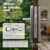 Cylindre Intelligent - WAFERLOCK - C760 Euro - Étanche IP68 - Protection Incendie - Bluetooth