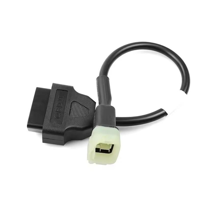 НОВЫЙЛучший OBD-адаптер для Kawasaki 6-контактный на 16-контактный Диагностический кабель-разъем для Z900RS/Z800/Z900/Z1000/ZX10R/ZX14R/H2 Мотоцикла