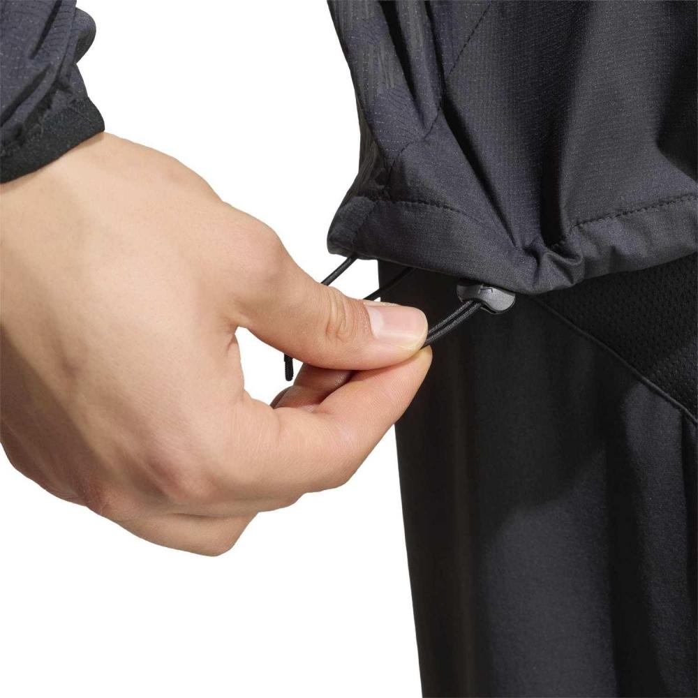 adidas M Run Wv Jkt  Бег Каждый День  Ku8451 Черный
