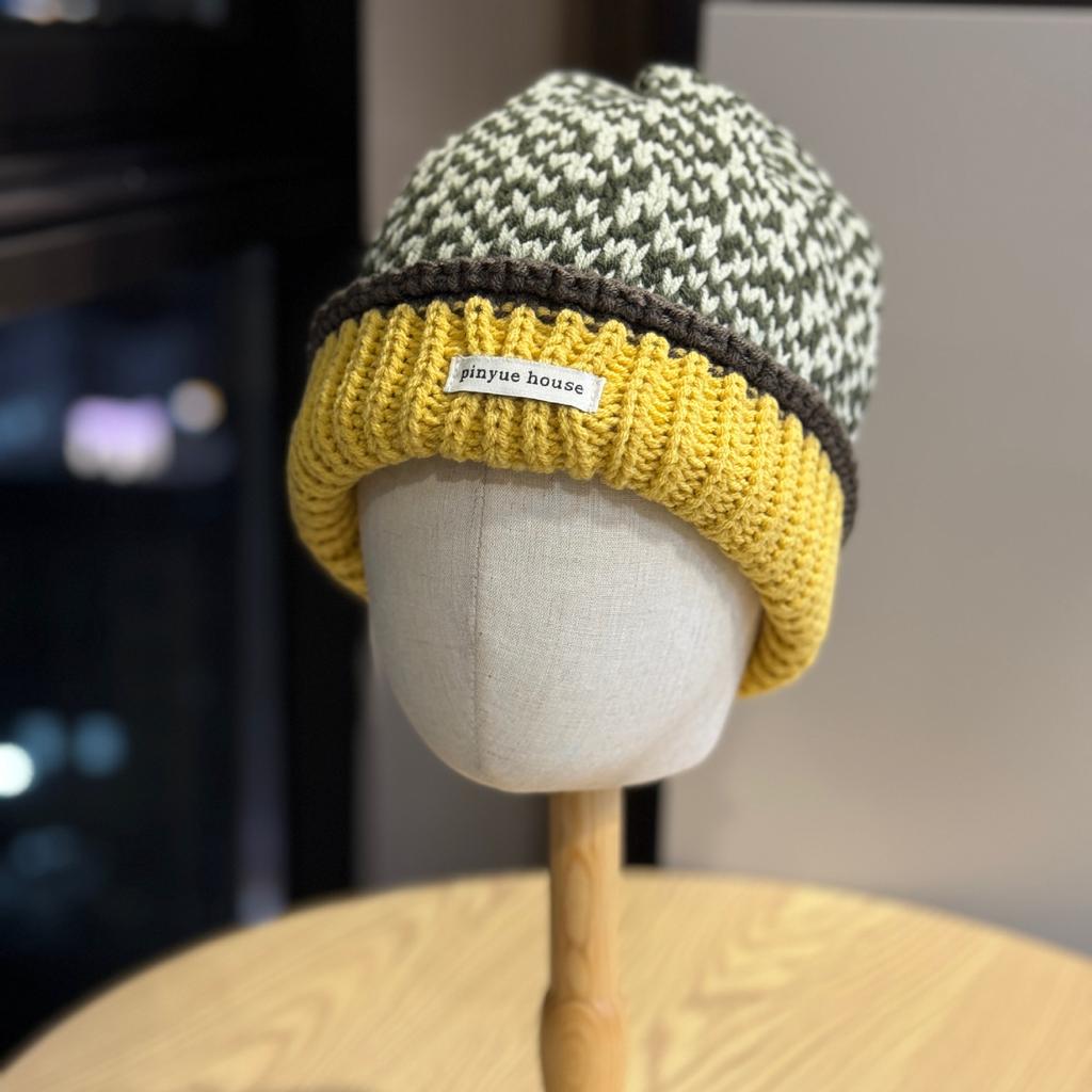 Вязаные мужские и женские теплые шерстяные шапки Fair Isle с цветовыми блоками для защиты от холода и защиты ушей на осень и зиму