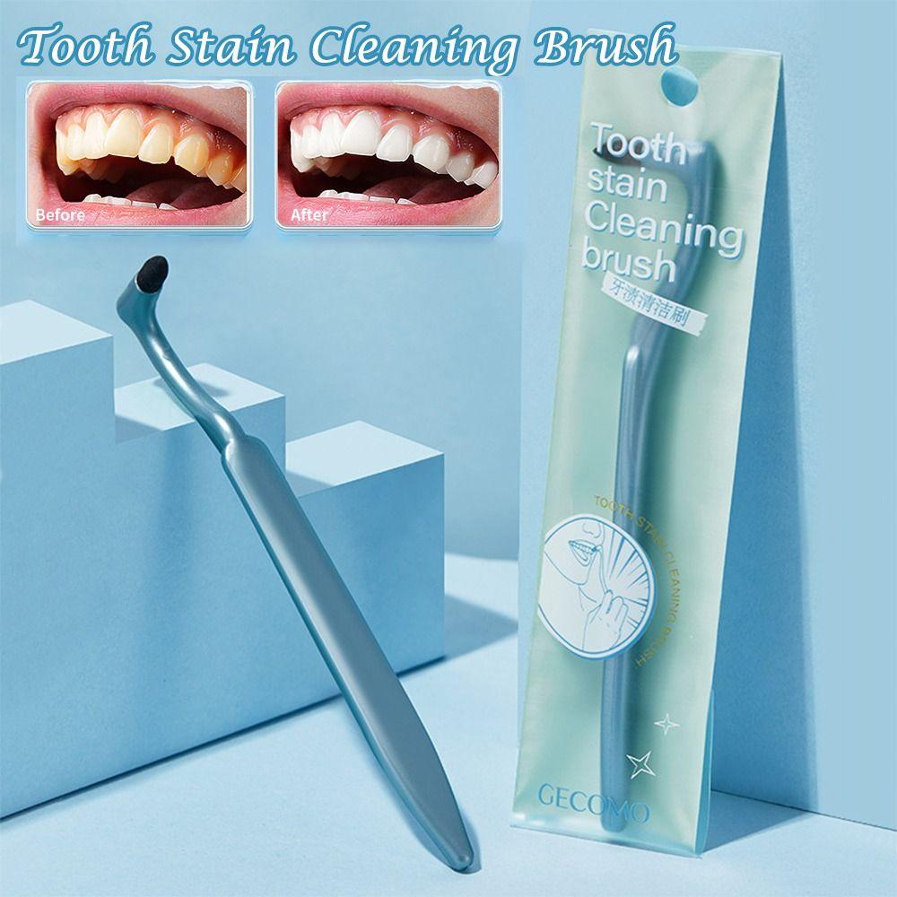 Hard Bristle Tooth Stain Cleaning Brush Manual Tartar Remover New Toothbrush for Clean Gums Mouth