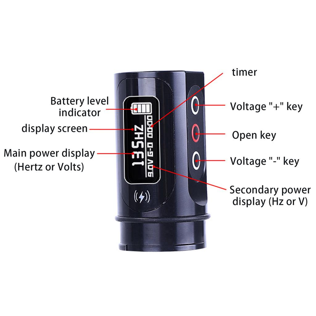 Профессиональная тату-машинка Pen Мощный мотор Брови Губы Татуировки Ручка Красота Брови Губы Подводка Для Глаз Татуировки Оборудование