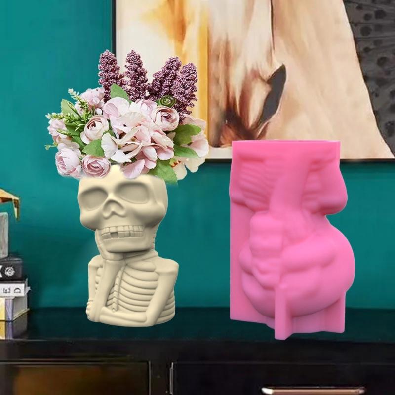 Суккуленты Цветочный Горшок Смола Силиконовая Форма Подходит для Diy Сад Бетон Цветочный Горшок Подсвечник Ремесла Домашний Декор