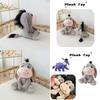 Cute Grey Plush Donkey Toy For Kids Soft And Cuddly Stuffed Animal Doll, Perfect Gift For Children