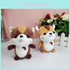Adorable Creative Plush Squirrel Keychain Soft Toy For Cars Bags Gifts And Collectibles