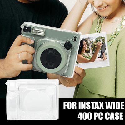 Жесткий чехол для Instax WIDE 400 Прозрачный чехол для камеры Чехол Защитный корпус с защитой от царапин C P2B2