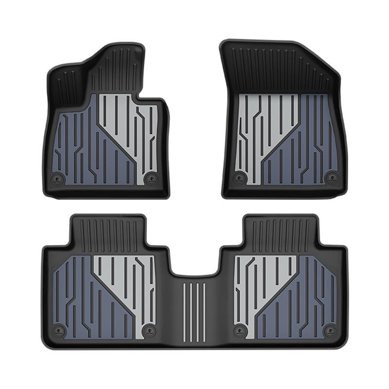 Baidequan Коврики для пола из ТПЭ для Zeekr 001/7X007GT 2025 года, разноцветный коврик в багажник