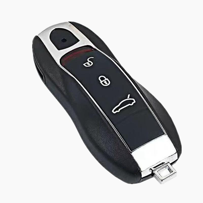 AABKT1 Smart Remote Key Shell Case For Porsche 718 911 Panamera Cayenne 2017 2018 2019 2020 Porsche 3 Button Fob Keyless Key Cover