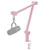 BOMGE Boom Arm Microphone Stand - Adjustable Heavy-Duty Suspension Boom Scissor Arm Stand with Cable Management Channel and Desk Clamp for