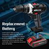 Large Capacity Replacement Rechargeable Easy  Installation Battery for Electric Drill