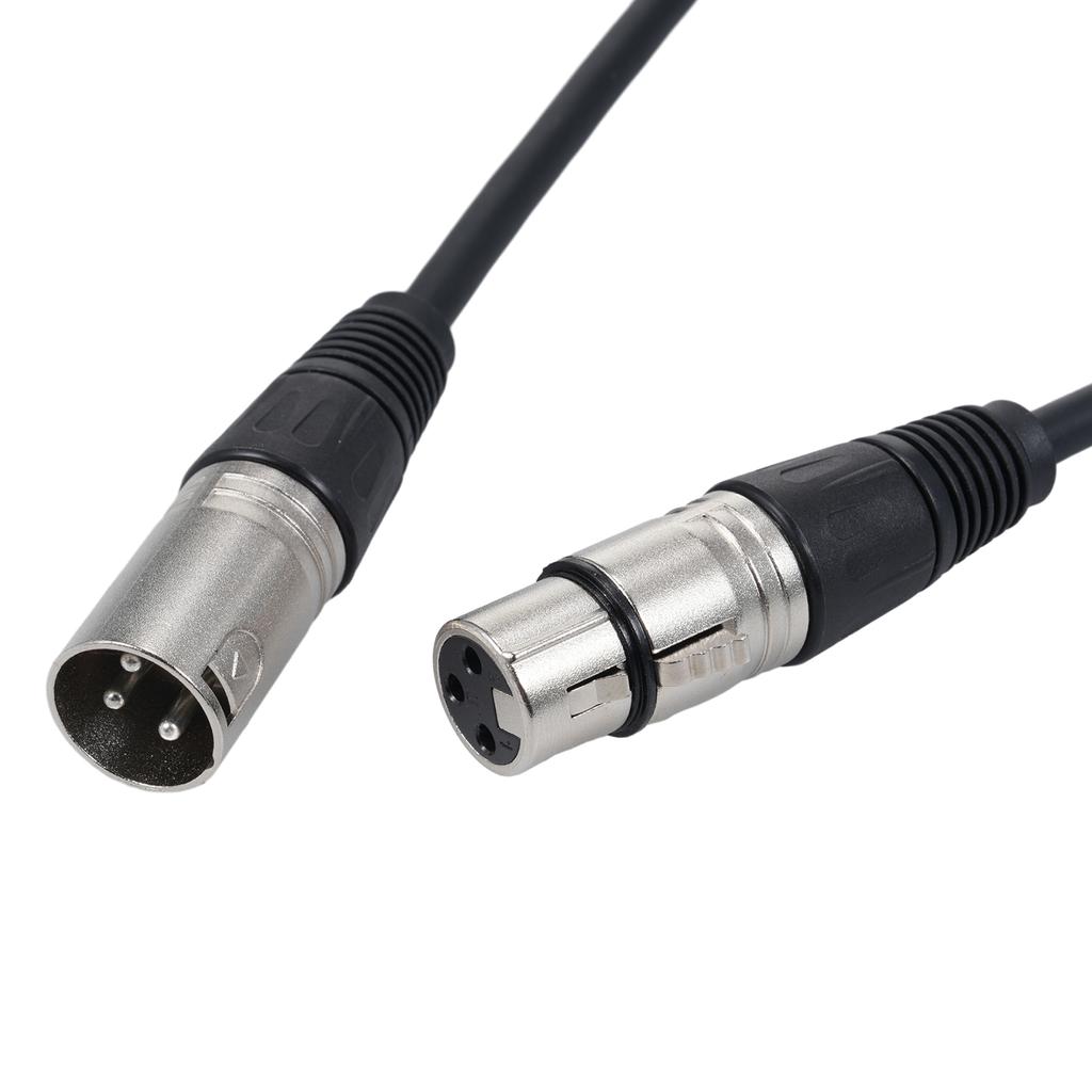 1Pack 3 Pin Dmx Cables Male Female XLR Patch Cables DMX512 Signal Cable Microphone Cable XLR Cable
