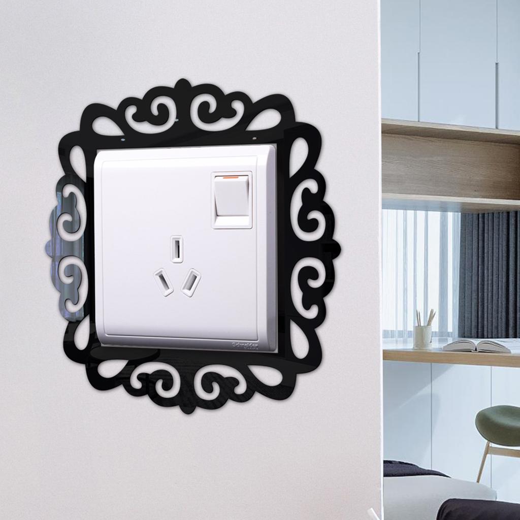  Рамки для фотографий в стиле зеркала на стене с наклейками для домашнего декора для магазина 