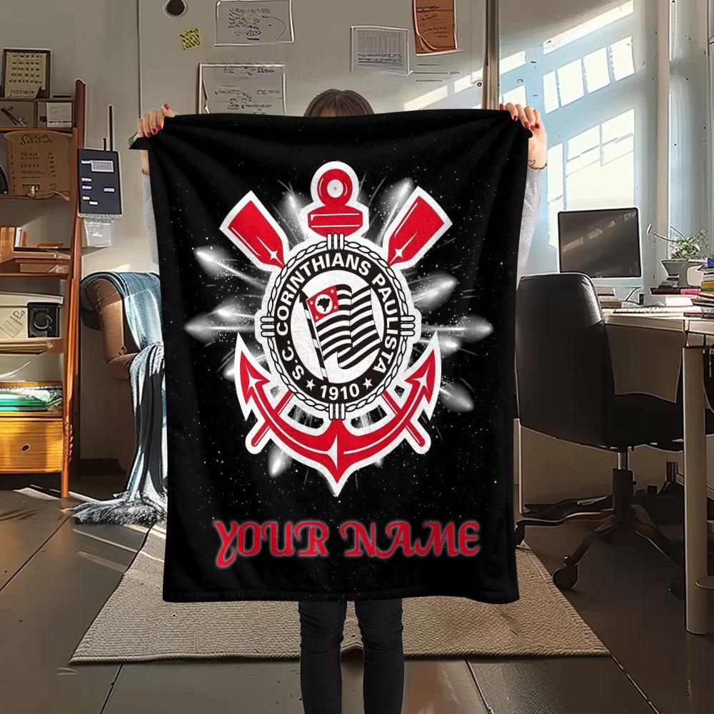 Custom Name Corinthians Flannel Blanket, High quality Comfortable for All Seasons, Home Decor, Warmth and Comfort