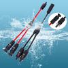 2Y Branch Parallel Connection 30A 1000V Electrical Solar Connector Photovoltaic 2pcs Solar Panel Cable Wire Connect