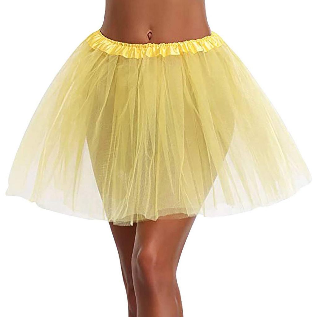 Women's Skirt Glitter Festival Outfit Party Dress Underskirt Dance Dress Prom Dress Evening Dress Ballet Skirt Cosplay Festive Skirt