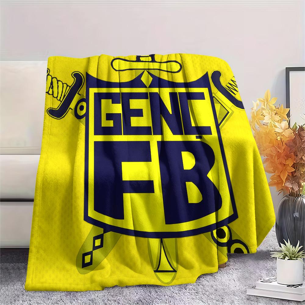 Fenerbahçe Youth Print Flannel Blanket, High quality Comfortable for All Seasons, Home Decor, Warmth and Comfort