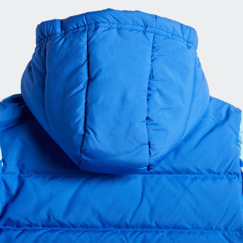 adidas Синий детский пуховый жилет для возраста 3-7 лет HM9636