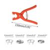 50 Sets Metal Snaps Buttons with Fastener Pliers Press Tool Kit For For Sewing And Crafting DIY Craftsmanship