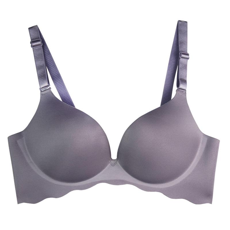 FallSweet Deep V Bras For Women Push Up Bra Wire Free Seamless Underwear Plunge Intimates