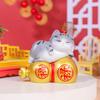 Supremo Cat Mini Resin Doll Miniature Cartoon Cat Ornaments Supremo Cat Ornament  Kids Gift
