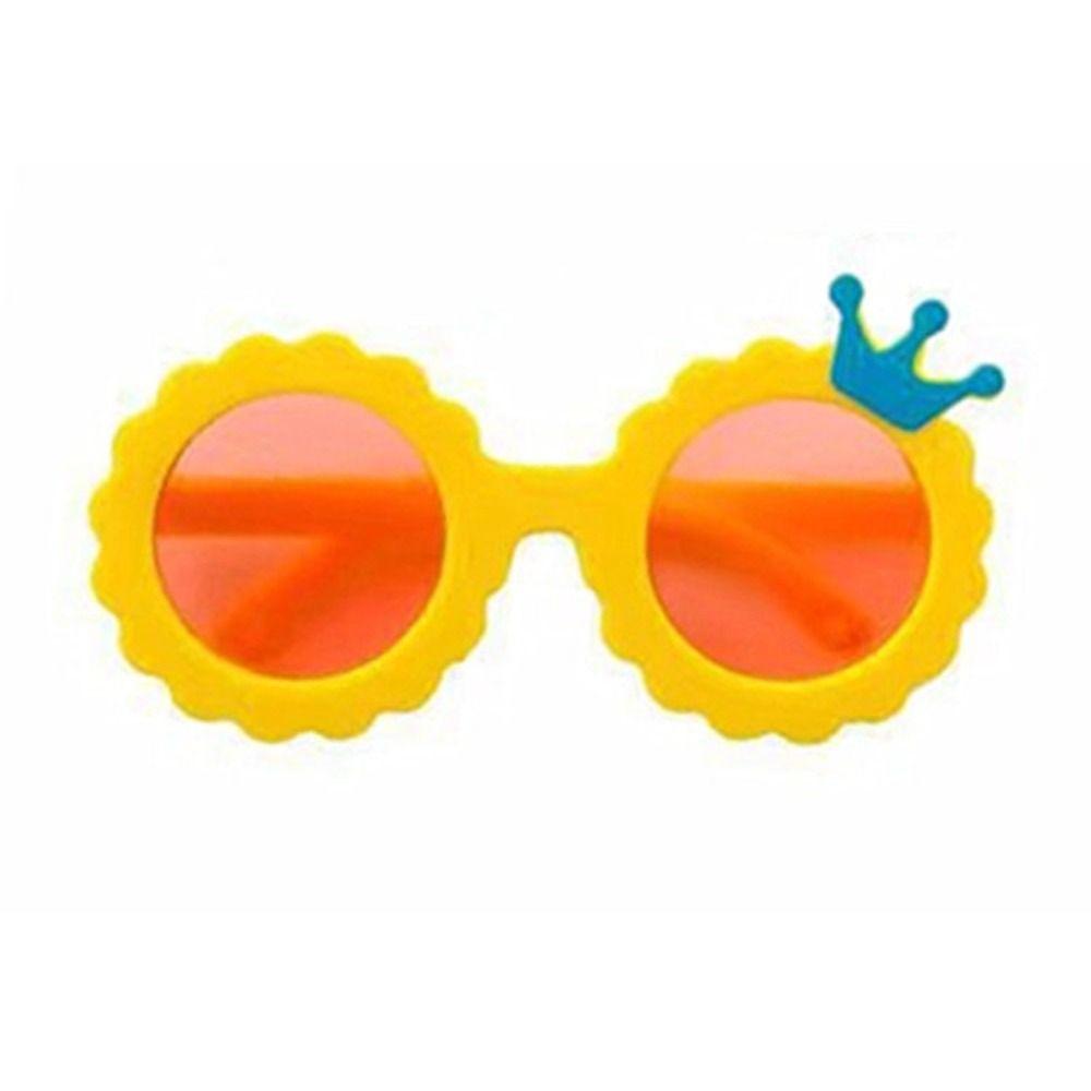 Модные кукольные очки 8 см Корона Очки Высокое качество Круглая оправа 20 см Хлопковые куклы