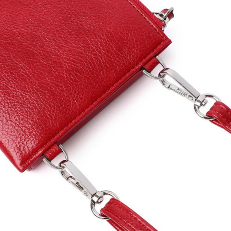 IELGY Women's Shoulder Bag Messenger Cover Vertical Style Mobile Phone Small Square Bag