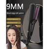 Wavy Curling Iron for Women, 9mm Ultra-Fine Small Size, Water Wave Egg Roll Hair Curling Iron, Egg Roll Hair Curler