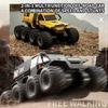 JJRC Q137 8WD Радиоуправляемая Машинка 2.4G Амфибия 8 Колес Грузовик на Пульте Управления Внедорожник Водонепроницаемый Бронированный Автомобиль Детские Игрушки