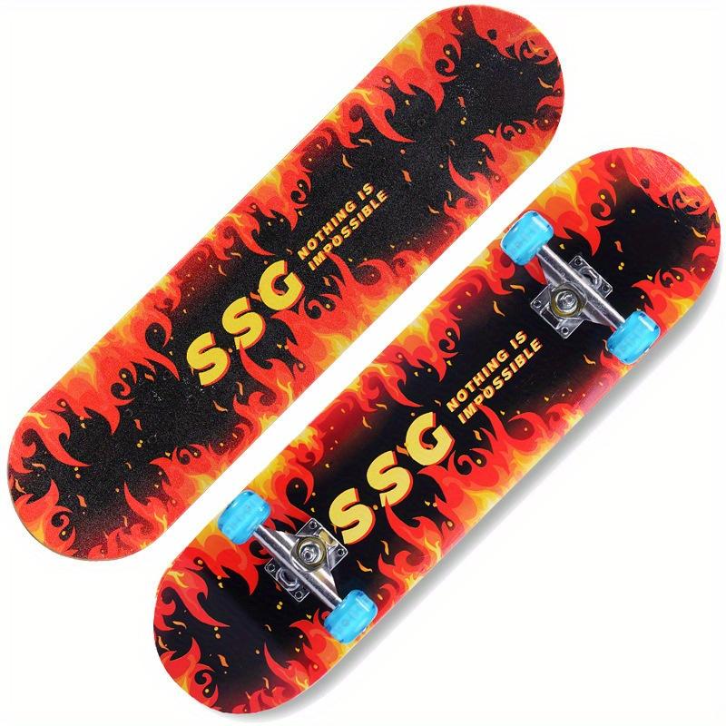 Профессиональный высококачественный лонгборд-скейтборд с четырьмя колесами из клена, бесшумный скейтборд для детей, взрослых, начинающих, подростков