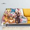 Anime Cartoon Soft Throw Blanket Lightweight Flannel Fleece Blankets for Bed Sofa Travel Camping Kids Adults Warm  Bedside Gift