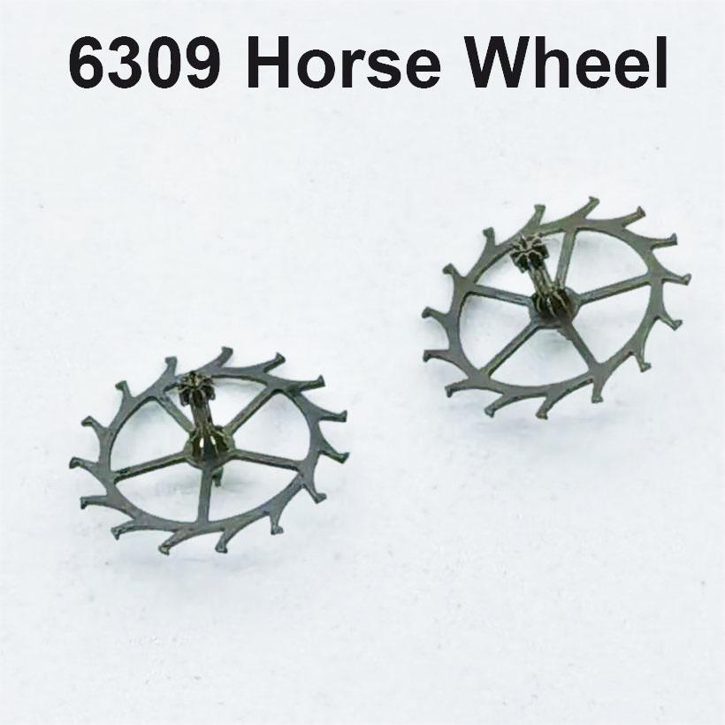 6309 Mechanical Movement Watch Repair Parts Horse Wheel Lotus Wheel Escape Wheel 6309 Movement Watch Accessories
