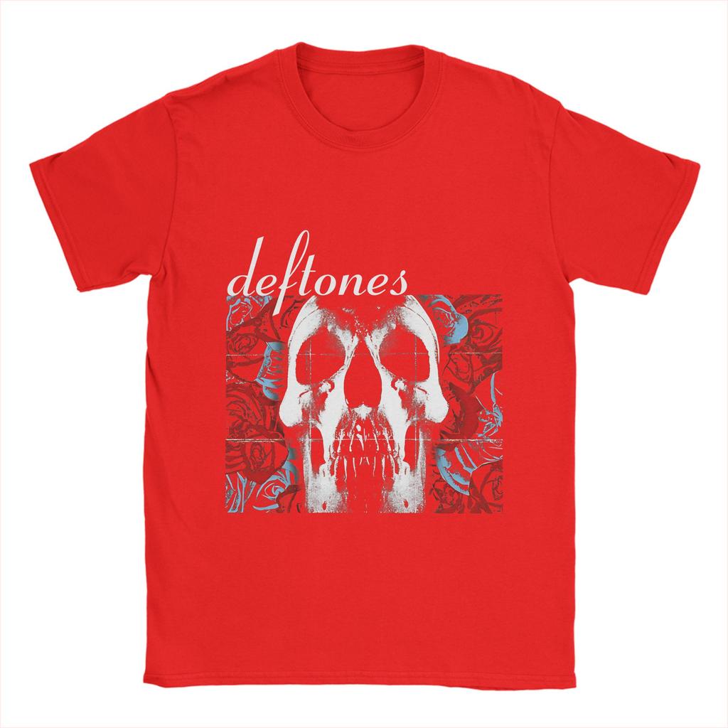 Мужская футболка D-Deftones Смешная футболка с коротким рукавом и круглым вырезом 100% хлопок 6XL Одежда