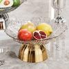 Decorative Pedestal Bowl Dish Holder Dessert Display Stand Decor Fruit Basket Serving Tray for