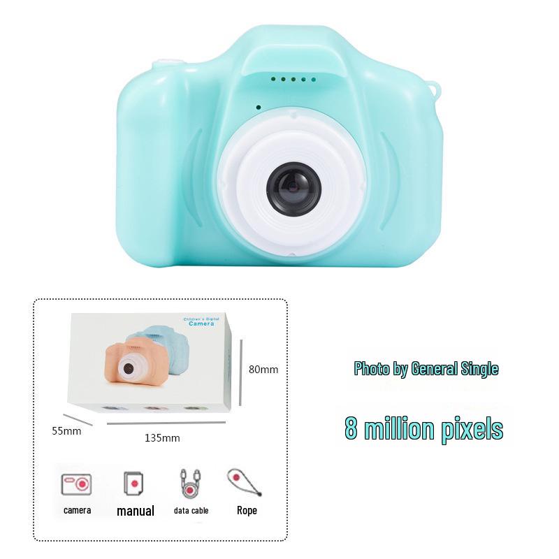 Детская HD цифровая мультяшная камера - Мини-игрушка для детского подарка на день рождения