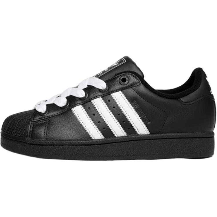 adidas Суперзвезда 2 J Основной черный облачно-белый Детские кроссовки JI0216