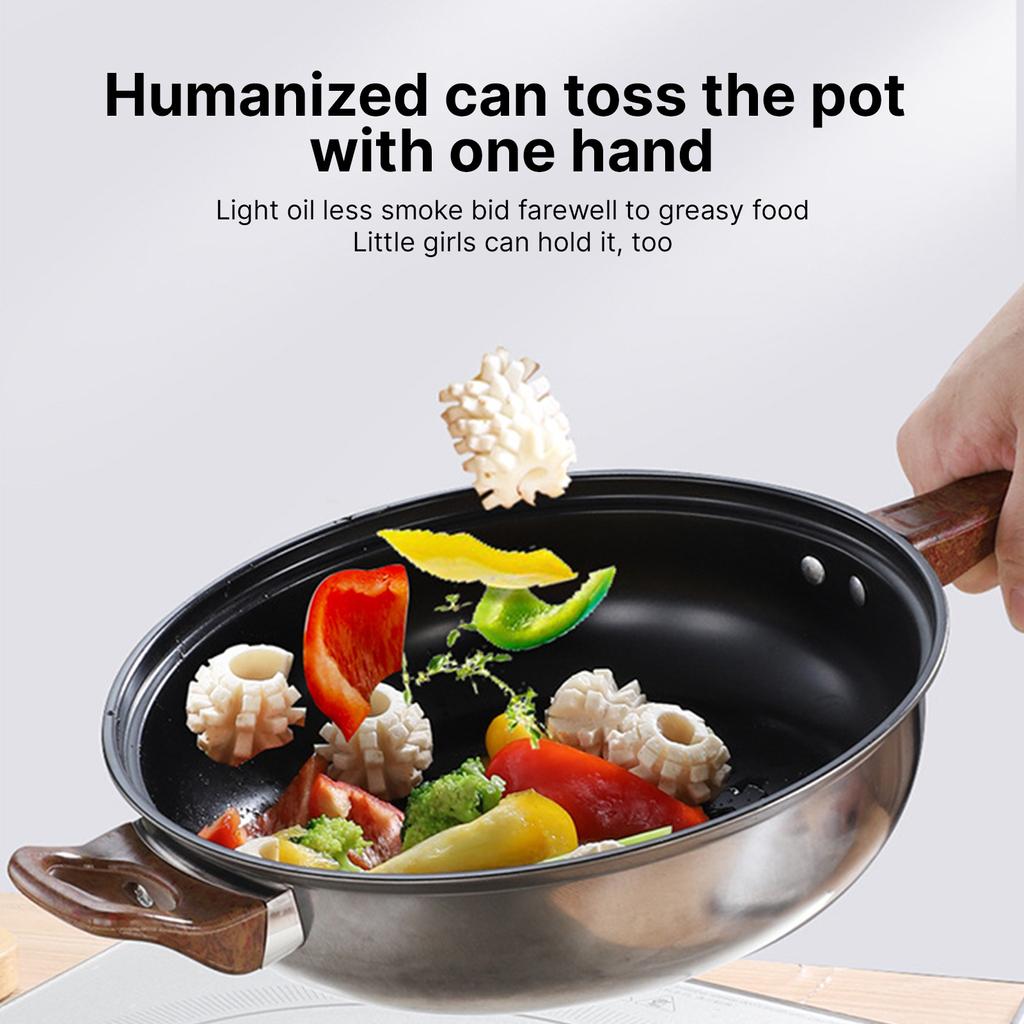 Набор из 12 кастрюль и сковородок с чайником 3 л, антипригарным покрытием, кухонные кастрюли из нержавеющей стали для индукционной плиты